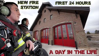 First 24 Hours in a New Fire Station  A Day in the Life [upl. by Ahcropal274]