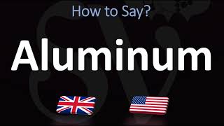 How to Pronounce Aluminum CORRECTLY [upl. by Meehaf]