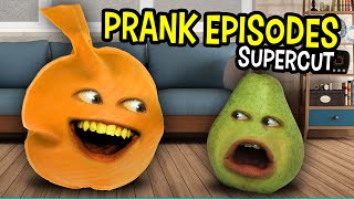 Annoying Orange  Prank Episodes Supercut [upl. by Ramilahs288]