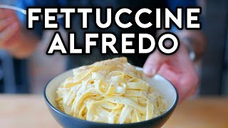 Binging with Babish Fettuccine Alfredo from The Office [upl. by Sadira824]