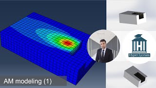 A model to simulate Welding process or additive manufacturing [upl. by Notyap]