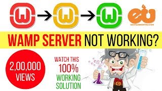 Wamp Server not Working 100 Working Solution to fix the problem [upl. by Janene]