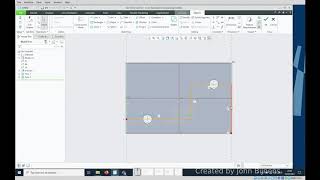 PTC Creo 7 Drawing  creating an offset section [upl. by Moore]