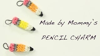 Pencil Charm on the Rainbow Loom [upl. by Ebby64]