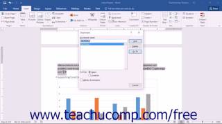 Word 2016 Tutorial Creating an Index Microsoft Training [upl. by Jovi5]