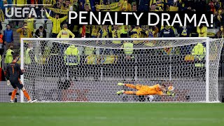 VILLARREAL VS MAN UNITED EUROPA LEAGUE FINAL  FULL PENALTY SHOOTOUT [upl. by Eniron]