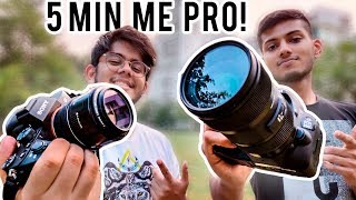 How to Use a DSLR Camera  Beginners Guide in Hindi  ft Angad Kahai Singh [upl. by Aiciles]