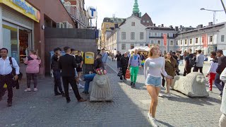 Stockholm Sweden Södermalm Walking Tour 4K 50fps [upl. by Elleirb710]