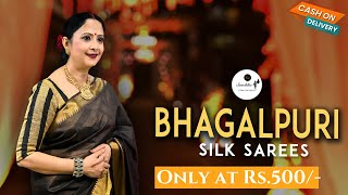 Bhagalpuri Silk Sarees  COD Available  Only at Rs500  Sanchita [upl. by Celesta209]