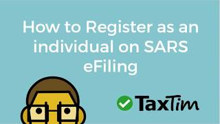 How to register as an individual on eFiling [upl. by Esdras]