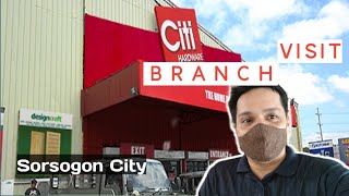 CITI Hardware Tour   Sorsogon City [upl. by Annoirb]