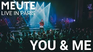 MEUTE  You amp Me Flume Remix  Live in Paris [upl. by Onitnelav]