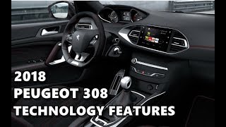 2018 Peugeot 308 Technology Features [upl. by Herman]