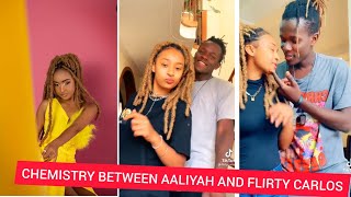 Watch the chemistry between Aaliyah Khan 💕and flirty Carlos  TikTok compilation [upl. by Lavery]