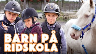 BARN PÅ RIDSKOLA [upl. by Laucsap130]