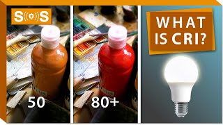 Colour Rendering Index  CRI Explained  Spec Sense [upl. by Attelrak]