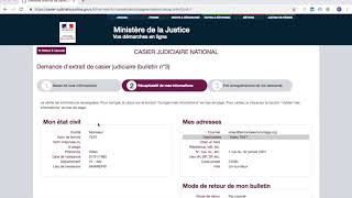 Comment obtenir un extrait de casier judiciaire [upl. by Akkinahs850]