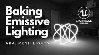 Lighting with Emissive Materials GPU  CPU Lightmass  Unreal Engine 4 [upl. by Banyaz]