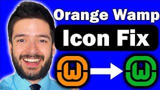 Fix Wamp Server MySQL Not Working with Orange Icon Easy Solution [upl. by Yllor]