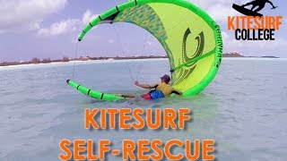 Kitesurf Self Rescue [upl. by Ainattirb]