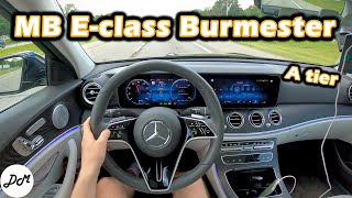 2021 MercedesBenz Eclass – Burmester 13speaker Sound System Review [upl. by Fenelia]