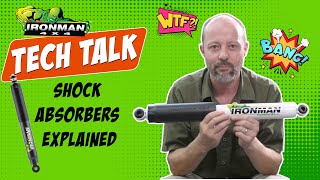 Shock Absorbers Explained  Tech Talk with Mic from Ironman 4x4 [upl. by Labotsirhc]