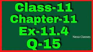 Ex114 Q15 Class 11  Conic Section  NCERT Math [upl. by Dichy]