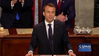 French President Emmanuel Macron Addresses Congress  FULL SPEECH CSPAN [upl. by Natasha]