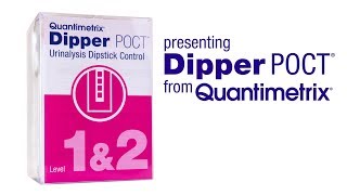 Dipper POCT® Urinalysis Dipstick Control [upl. by Aizan]