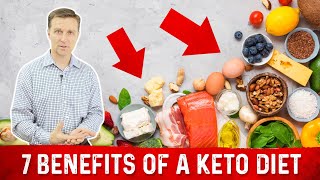 7 Benefits of Ketogenic Diet – Dr Berg [upl. by Hewet691]