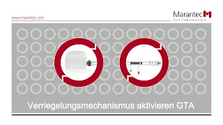 Marantec  Der Verriegelungsmechanismus beim Garagentorantrieb [upl. by Adidnere]