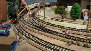 Marklin HO Layout 3047 3048 3022 [upl. by Colier]