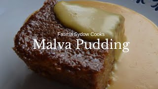 HOW TO MAKE DELICIOUS MALVA PUDDING [upl. by Sager]