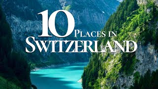 10 Most Beautiful Towns to Visit in Switzerland 4k🇨🇭  Switzerland 2025 [upl. by Werd]