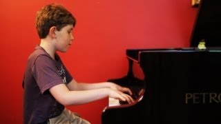 AweInspiring 9YrOld Piano Prodigy [upl. by Aileahcim33]