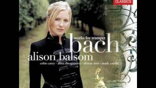 Alison Balsom  Bach works for Trumpet [upl. by Ira]