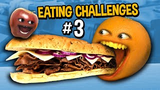 Annoying Orange  Eating Challenges 3 [upl. by Nauqas]