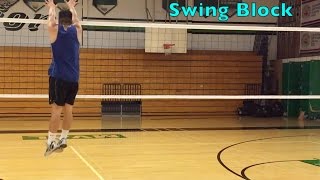 Middle Blocker Footwork  How to BLOCK a Volleyball Tutorial part 12 [upl. by Ecaj]