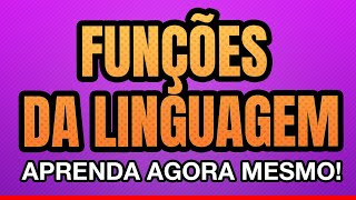 Funções da Linguagem Emotiva Referencial Poética Fática Conativa e Metalinguística [upl. by Amalbena304]