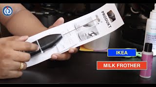 IKEA MILK FROTHER Review amp Battery Installation [upl. by Arika]