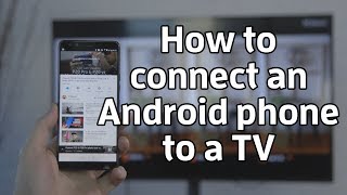 How to connect an Android phone to a TV [upl. by Ettegroeg]