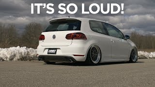 ECS Tuning Exhaust Cutout  ITS SO LOUD [upl. by Leirza]