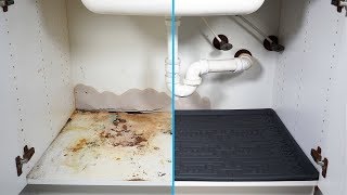 Water Damaged Cabinet  Repair amp Prevent [upl. by Nylitak292]