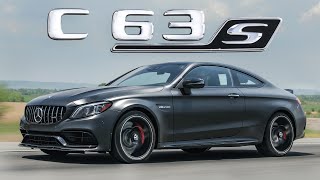 The Luxury MUSCLE CAR  2020 MercedesAMG C63S Coupe Review [upl. by Licht]