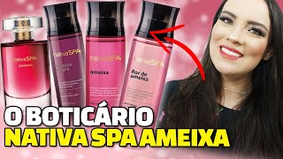 LINHA NATIVA SPA AMEIXA O BOTICÁRIO [upl. by Savitt]