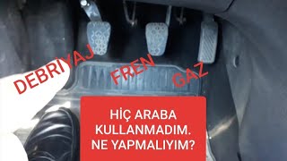 MANUEL VİTES ARABA NASIL KULLANILIRDURKALKYOKUŞ KALKIŞHOW TO DRİVE A MANUAL TRANSMİSSİON CAR [upl. by Sabino]