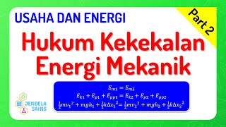 Usaha dan Energi • Part 2 Hukum Kekekalan Energi Mekanik [upl. by Mercer]