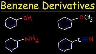 Naming Benzene Ring Derivatives  Aromatic Compounds [upl. by Lede]