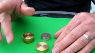 Dynamic coins magic trick [upl. by Furtek]