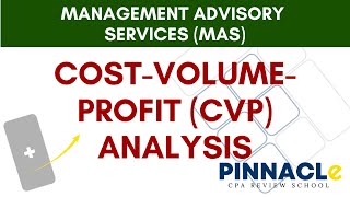 MAS COSTVOLUMEPROFIT CVP ANALYSIS [upl. by Jacqueline]